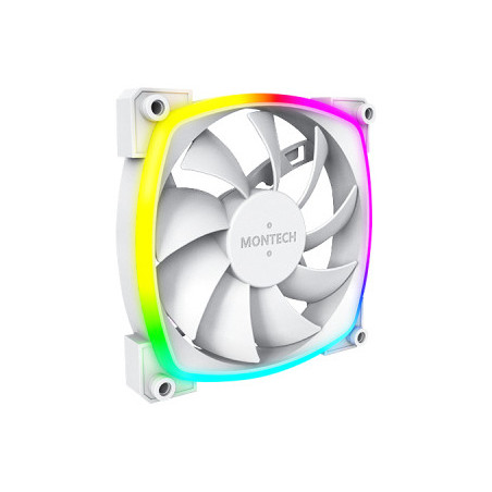 Montech AX120 PWM Case per computer Ventilatore 12 cm Bianco 3 pz