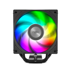 NOX Hummer H-500 Processore Raffreddatore d'aria 12 cm Nero