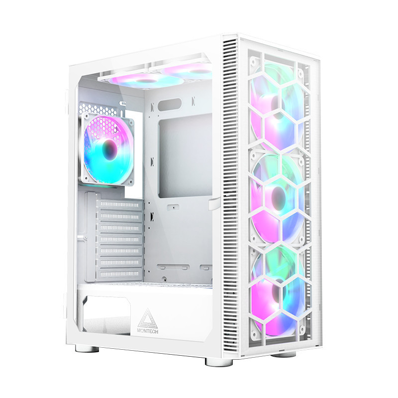 TORRE ATX MONTECH X3 GLASS WHITE