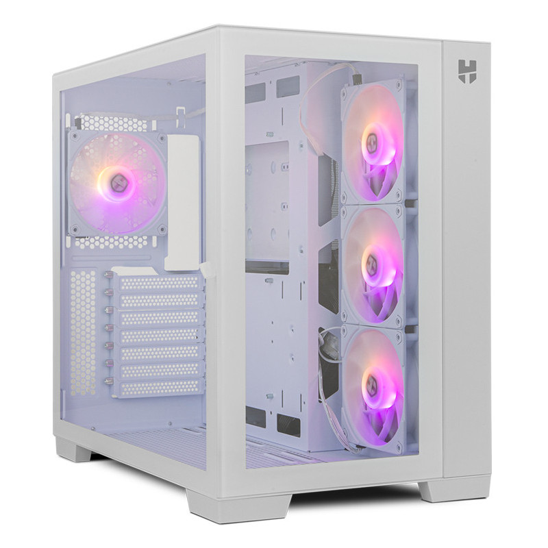 TORRE ATX NOX HUMMER ASTRA CRISTAL T. WHITE