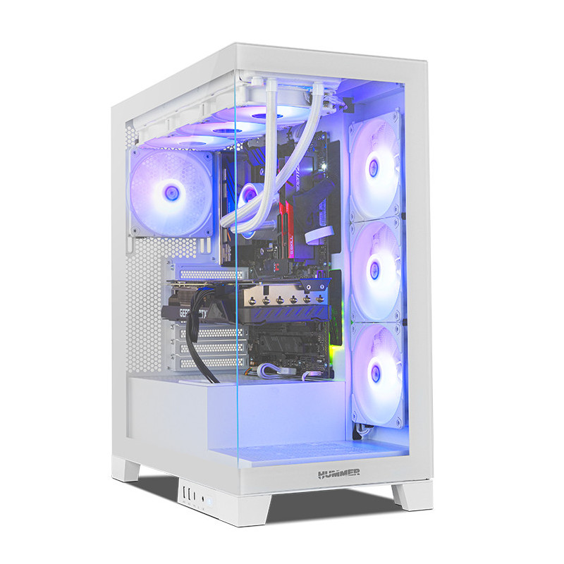 TORRE ATX NOX HUMMER GLOCK CRISTAL T. WHITE
