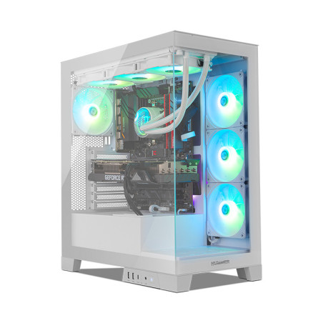 TORRE ATX NOX HUMMER GLOCK CRISTAL T. WHITE