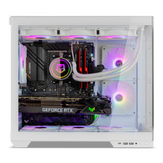 NOX Hummer Astra Neo White Midi Tower Bianco