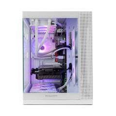 NOX Hummer Astra Neo White Midi Tower Bianco