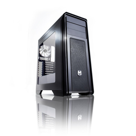 TORRE ATX NOX HUMMER ZX CRISTAL TEMP. BLACK