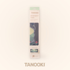 TANOOKI TNK4002 tappetino per mouse Tappetino per mouse per gioco da computer Crema, Verde, Pino