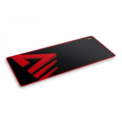 Savio Turbo Dynamic XL Tappetino per mouse per gioco da computer Nero, Rosso