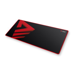 Savio Turbo Dynamic Tappetino per mouse per gioco da computer Nero, Rosso