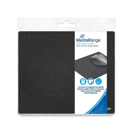 MediaRange MROS251 tappetino per mouse Nero