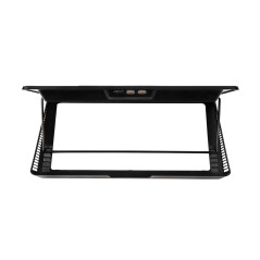Savio Laptop cooling pad 6 backlit fans 2000 RPM COS-01 base di raffreddamento per laptop 43,9 cm (17.3") Nero, Rosso