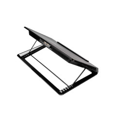 Savio Laptop cooling pad 6 backlit fans 2000 RPM COS-01 base di raffreddamento per laptop 43,9 cm (17.3") Nero, Rosso