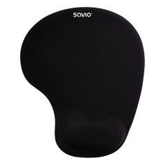 Savio MP-01B mouse pad black Nero