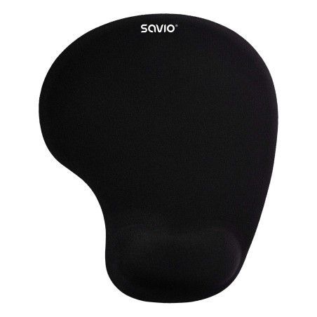 Savio MP-01B mouse pad black Nero