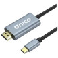 ADAPTADOR UNI USB-C A HDMI MACHO 4K