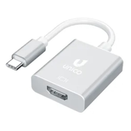 UNICO AD1848 cavo e adattatore video USB tipo-C HDMI Alluminio