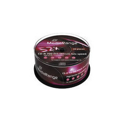 MediaRange MR207 CD vergine CD-R 700 MB 52x 50 pz
