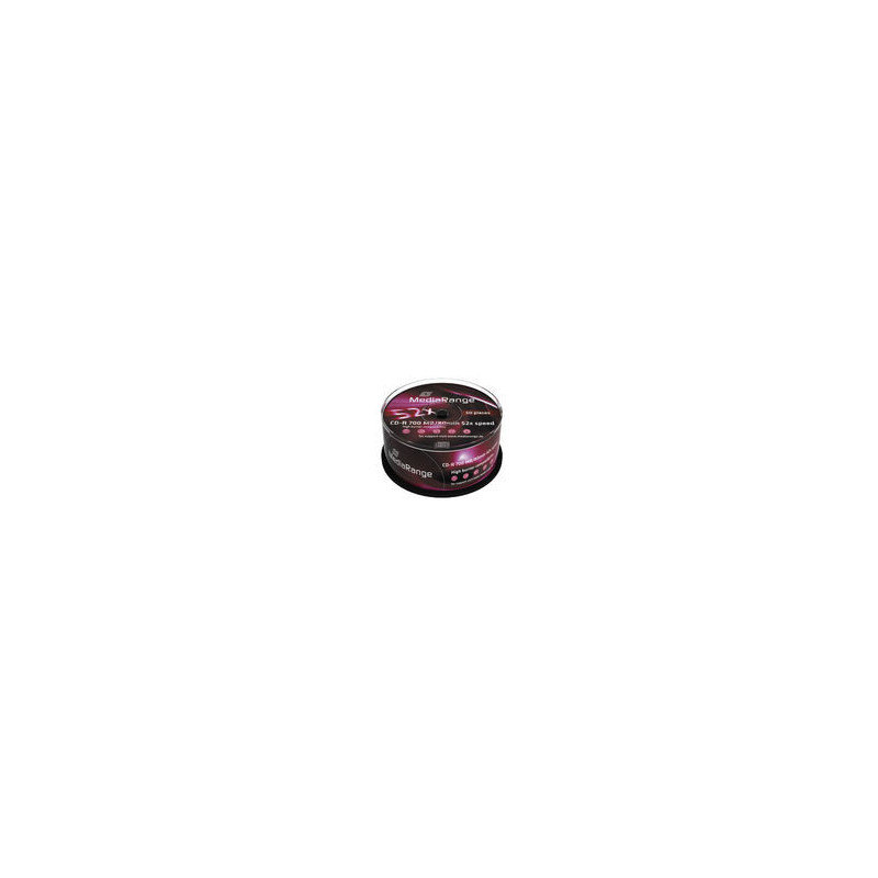 CONSUMIBLE MEDIARANGE CD-R MR207 700MB 50PCS