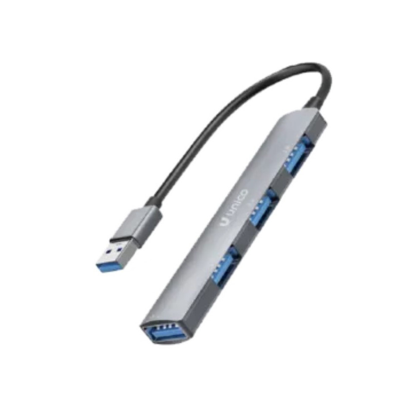 HUB UNICO 4EN1 USB(A)3.0 A USB(A)3.0 Y 3USB(A)2.0