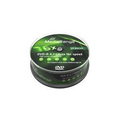 MediaRange MR403 DVD vergine 4,7 GB DVD-R 25 pz