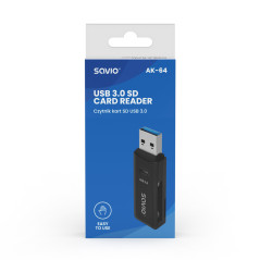 Savio AK-64 scheda di interfaccia e adattatore USB 3.2 Gen 1 (3.1 Gen 1)