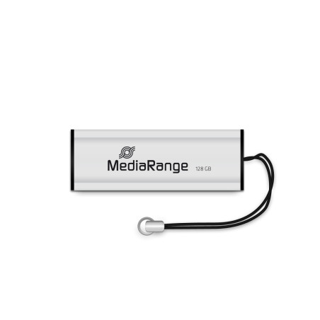 PENDRIVE 128GB USB 3.2 MEDIARANGE SILVER-BLACK