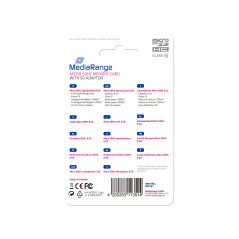 MediaRange 8GB microSDHC Classe 10