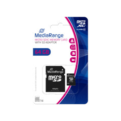 MediaRange MR955 memoria flash 64 GB MicroSDXC Classe 10