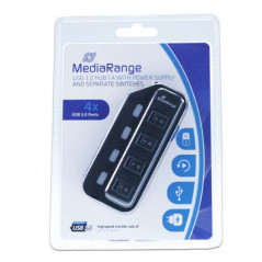 HUB MEDIARANGE USB 3.0 4XUSB 3.0