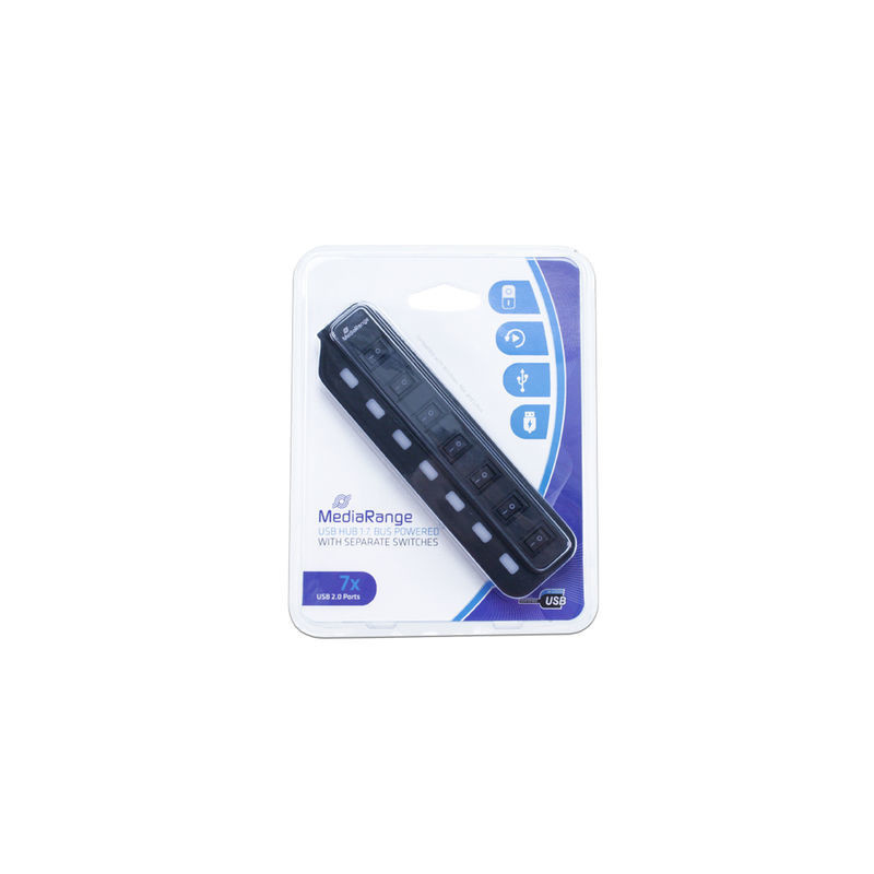HUB MEDIARANGE USB 2.0 7XUSB 2.0