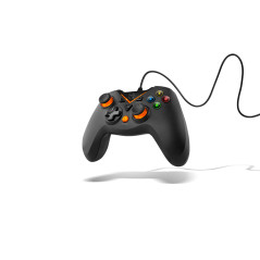 Krom NXKROMKEY periferica di gioco Nero USB Gamepad Analogico Digitale Android, PC, Playstation 3