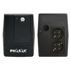 SAI/UPS 600VA PHASAK INTERACT AVR  2XSCHUKO PH9406