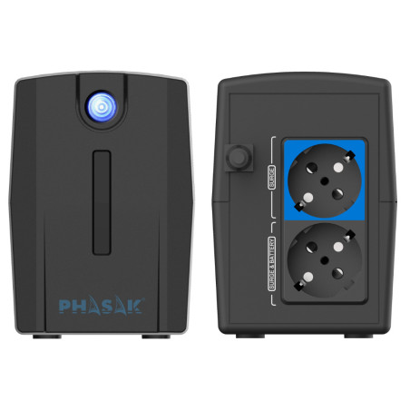 SAI/UPS 1060VA PHASAK OTTIMA PH 7210 SURGE PROTECTION