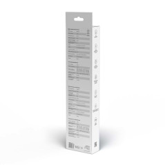 Savio LZ-114 4 presa(e) AC Tipo E 1,5 m 2 3680 W Bianco