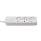 REGLETA DE 3 ENCHUFES 1.5M BLANCO SAVIO LZ-07