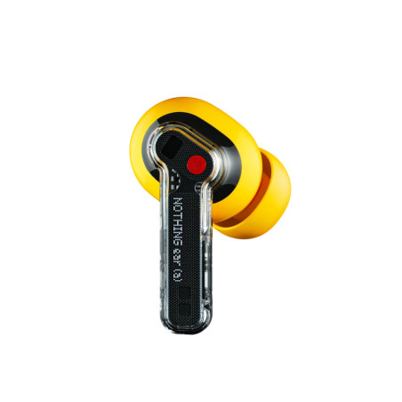 Nothing Ear (a) Auricolare True Wireless Stereo (TWS) In-ear Musica e Chiamate USB tipo-C Bluetooth Trasparente, Giallo