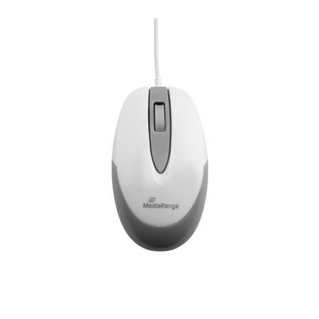RATON OPTICO MEDIARANGE MROS214 WHITE-GREY