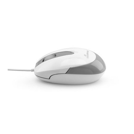 RATON OPTICO MEDIARANGE MROS214 WHITE-GREY