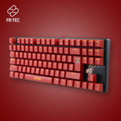 Blade Gaming OP4001 tastiera USB QWERTY Inglese, Spagnolo Borgogna