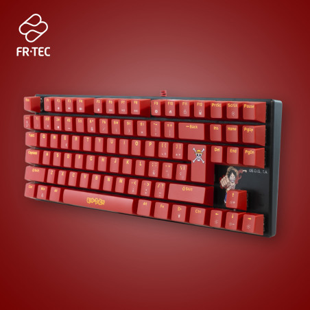 Blade Gaming OP4001 tastiera USB QWERTY Inglese, Spagnolo Borgogna