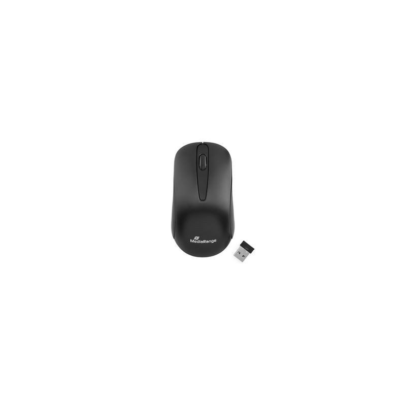 RATON OPTICO MEDIARANGE MROS209 WIRELESS BK-GREY