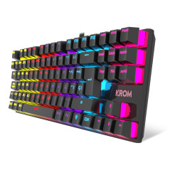 Krom Kasic TKL tastiera Gaming USB Nero