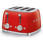 SMEG TOASTER 4x4 50´STYLE RED TSF03RDEU