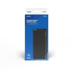 POWERBANK 20000 MAH SAVIO BA-05 NEGRO