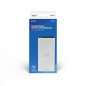 POWERBANK 10000 INDUCCION MAH SAVIO BA-06 BLANCO