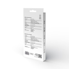 Savio power bank BA-06 10000 mAh adowanie indukcyjne Polimeri di litio (LiPo) Bianco