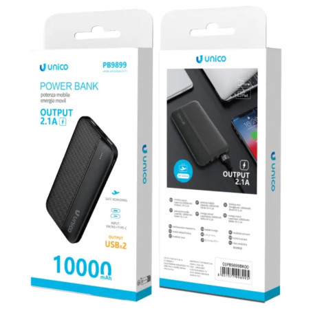 POWER BANK UNICO BANCO DE ENERGIA 10000MAH