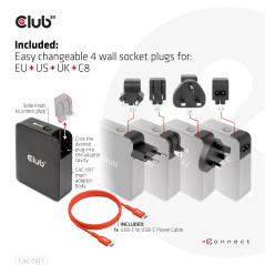 CLUB3D CAC-1917 alimentatore per computer 140 W