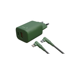 Hune AT-ACC-KI-060 BOS Telefono cellulare, Smartphone Verde USB Ricarica rapida Interno