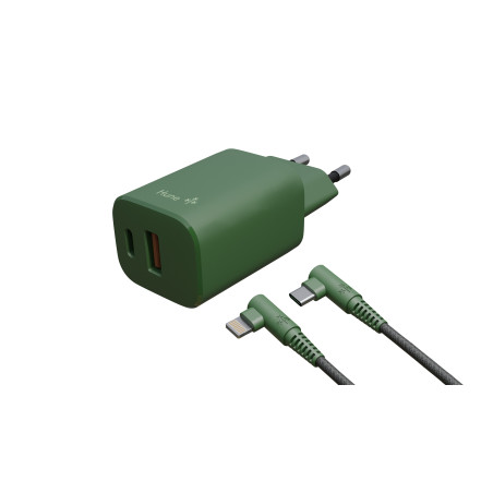 Hune AT-ACC-KI-060 BOS Telefono cellulare, Smartphone Verde USB Ricarica rapida Interno