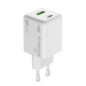 CARGADOR MEDIARANGE DUAL USB-A Y USB-C 45W